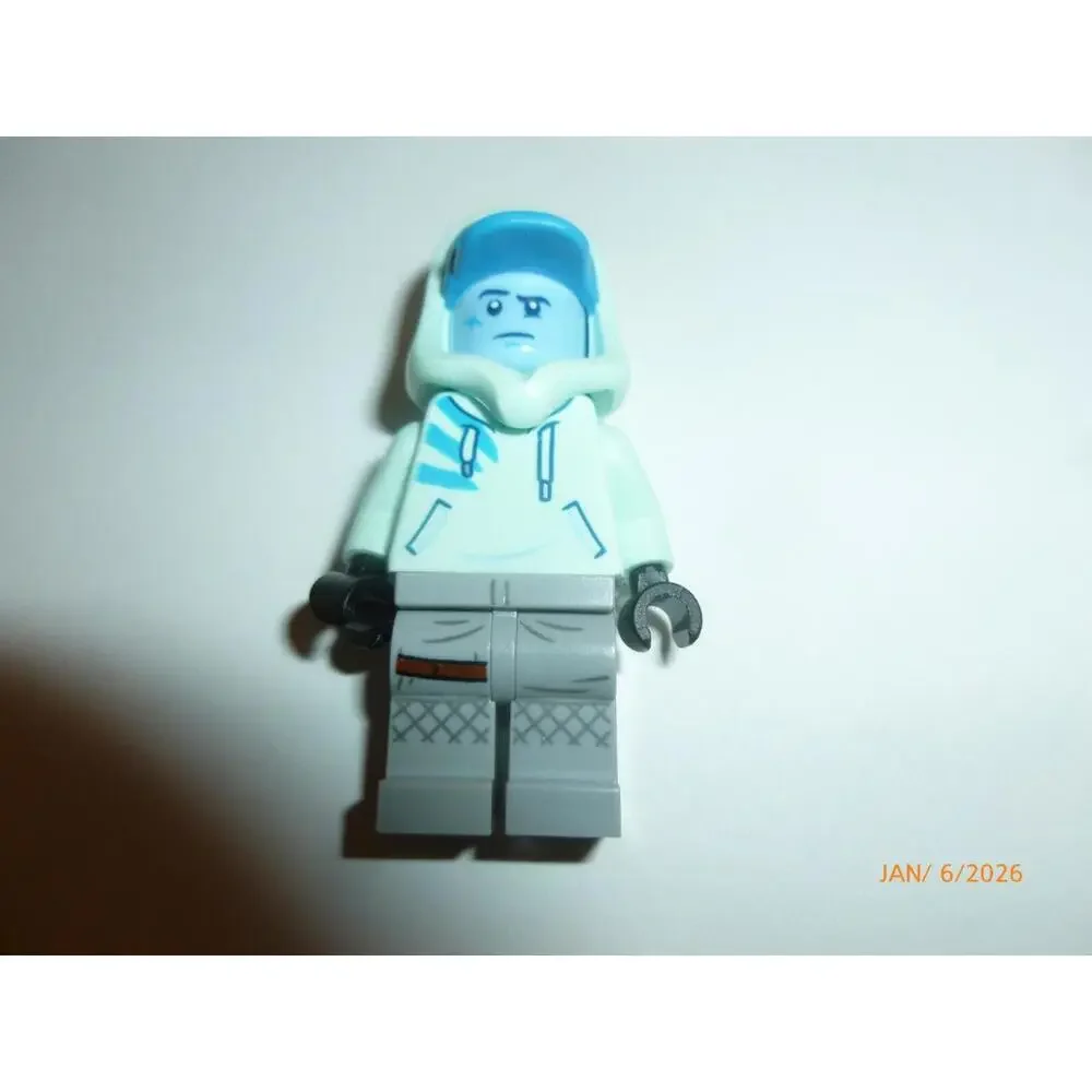 Jack Davids‎ Ghost Hidden Side 70427 LEGO Minifigure Hoodie Hat Figure  AUTH
